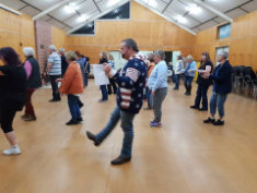 CaLine dancing.